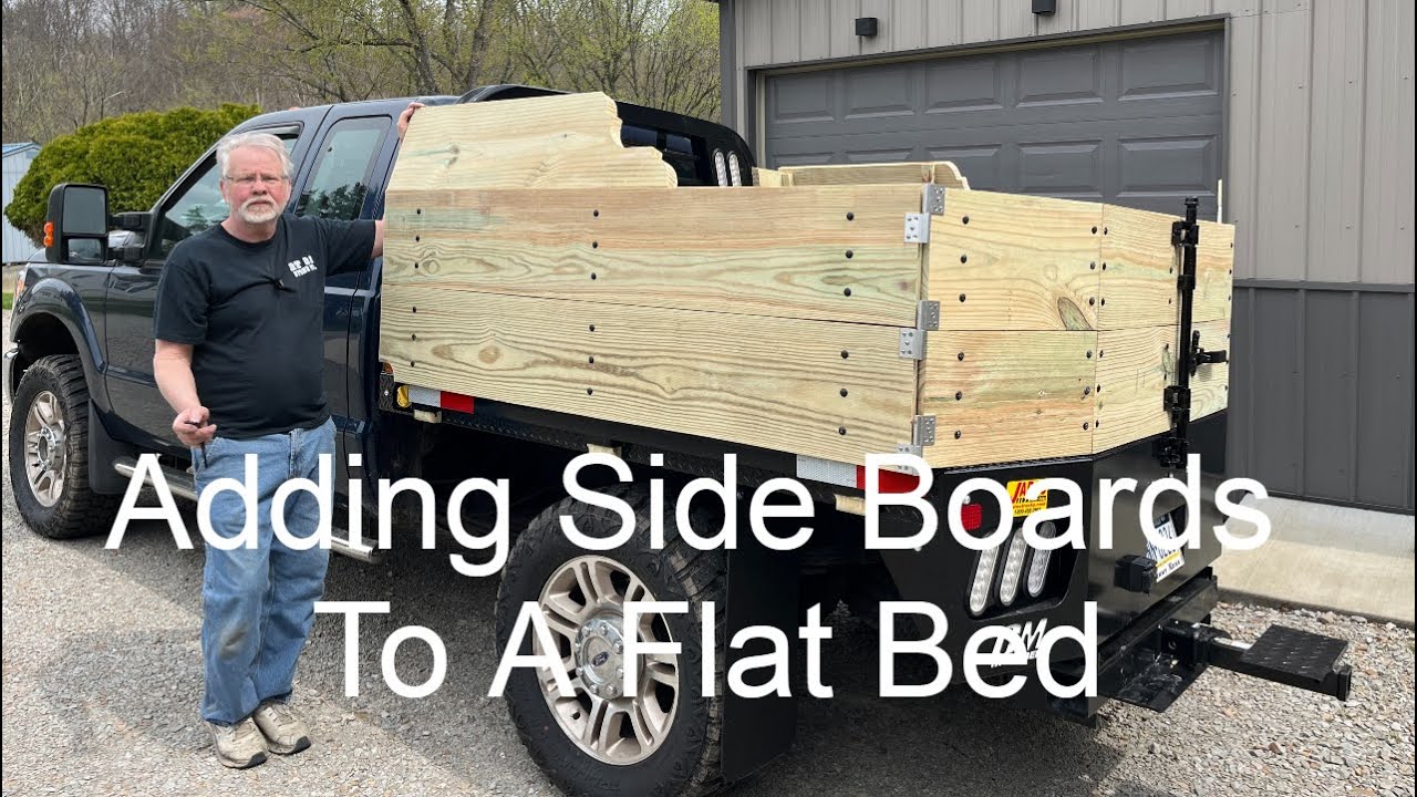 Adding Side Boards to a Flat Bed Truck