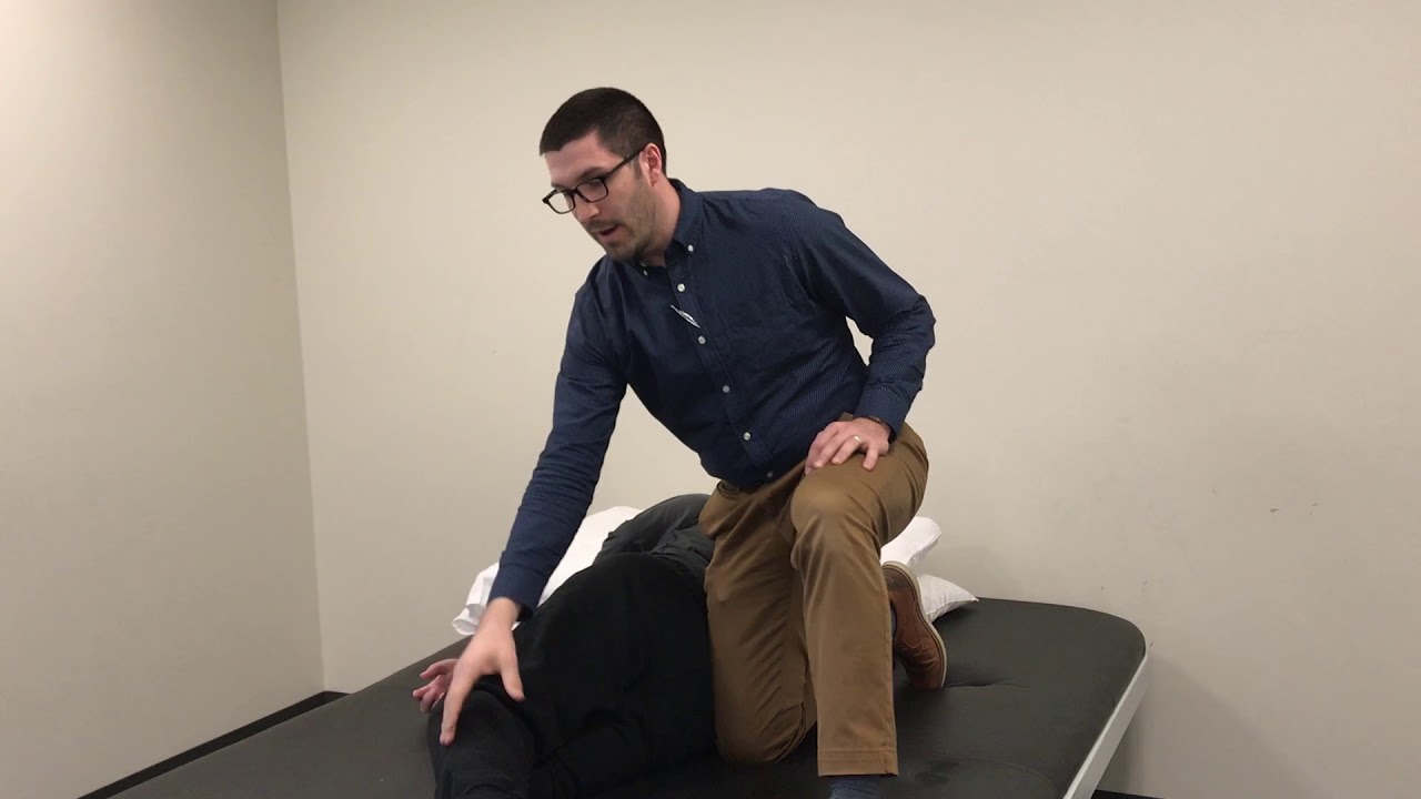 How to effectively stretch hip flexors for a patient with a spinal cord injury
