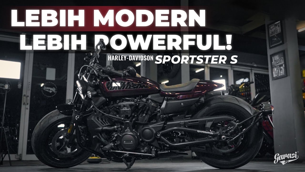 LEBIH SPORTY!? HARLEY-DAVIDSON SPORTSER S  | THE VLOGS - #88