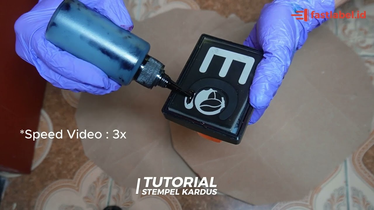 TUTORIAL : STEMPEL KARDUS