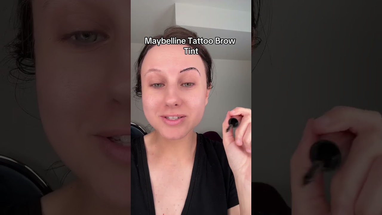 Первые впечатления и отзыв о тональном креме для бровей Maybelline Tattoo Studio Brow Tint оттенк...