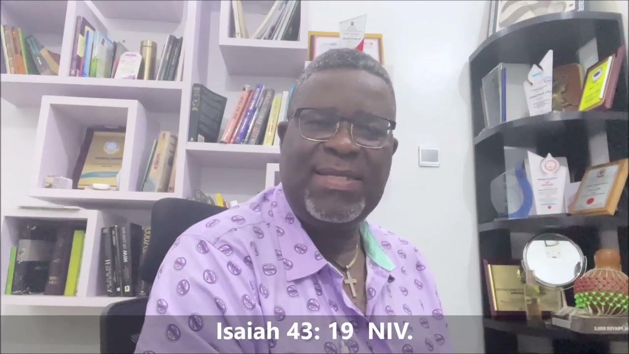 QW00250—A quick word of revelation from the Lord. Rev. Dr. Ademola Sodeinde