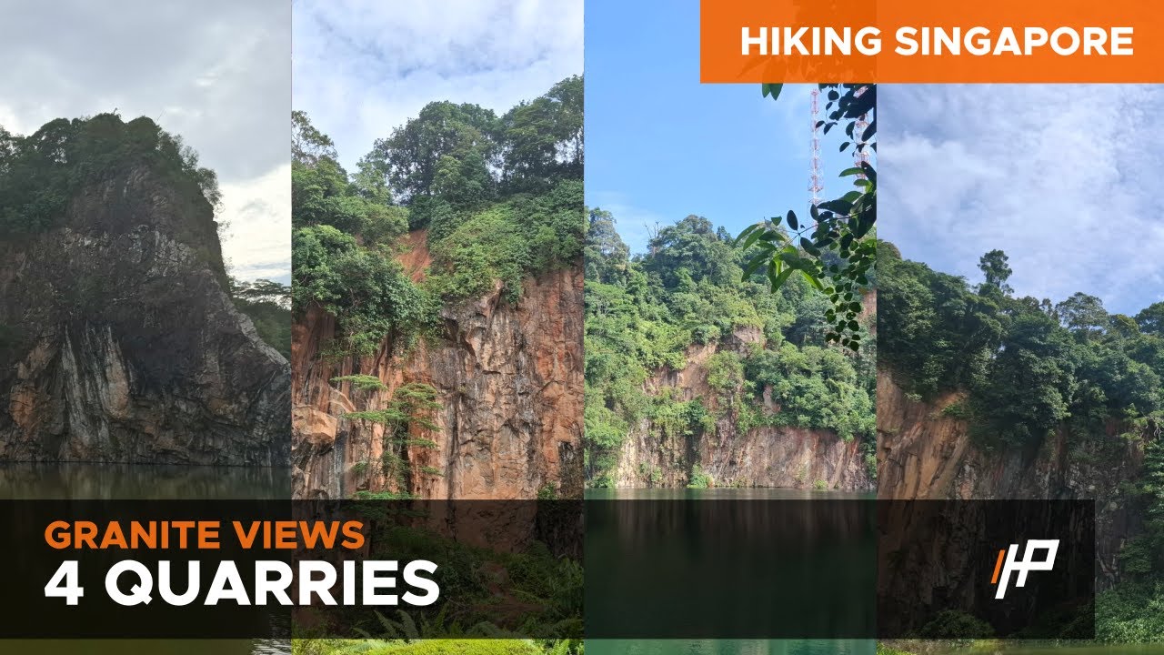 [Hiking Singapore] 4 Quarries (Little Guilin, Bukit Batok Nature Park, Hindhede & Singapore Quarry)