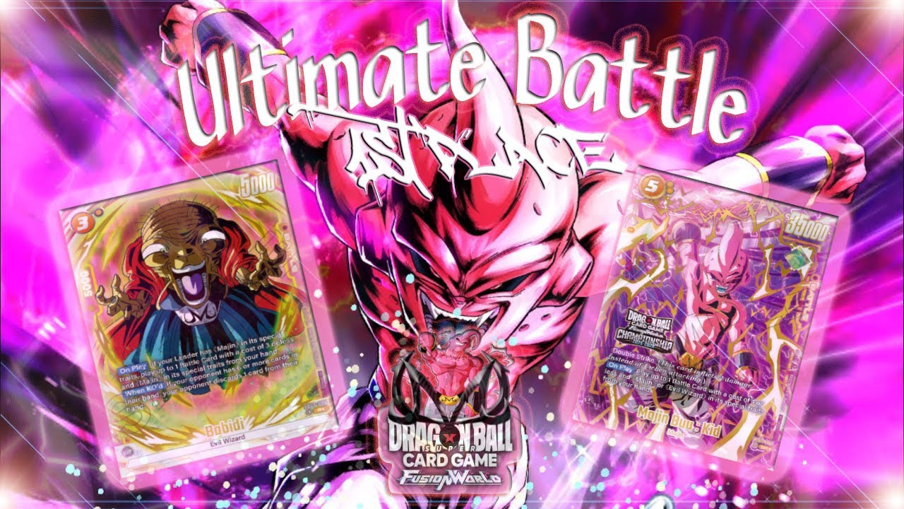 1st Place Ultimate Battle! Majin Buu : Evil Deck - FB06 Dragon Ball Super Fusion World
