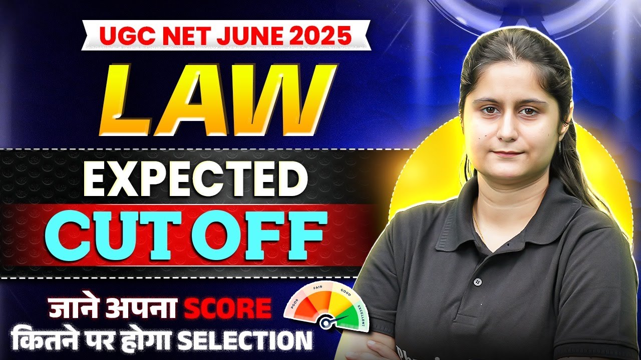 Law Cut Off | UGC NET Law Expected Cut Off | UGC NET 2025 Cutoff | PW