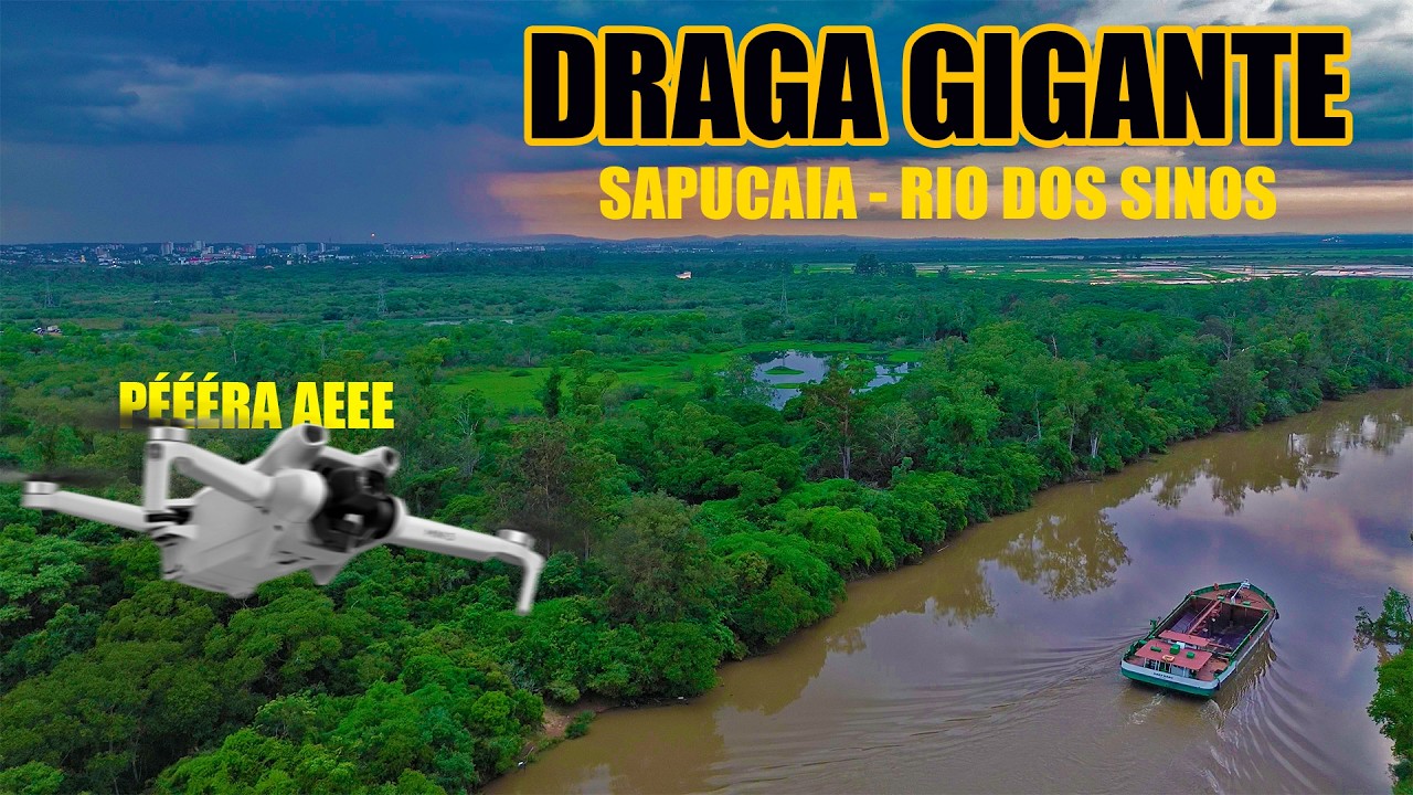 Banhadão da Carioca Sapucaia RS   Perseguindo a Draga