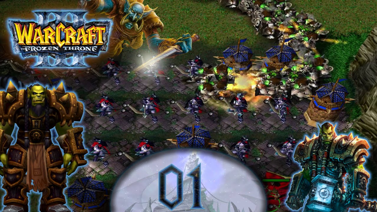 Let's Play Warcraft 3 TD #01 - Die ersten Mauern stehen [Deutsch/German]