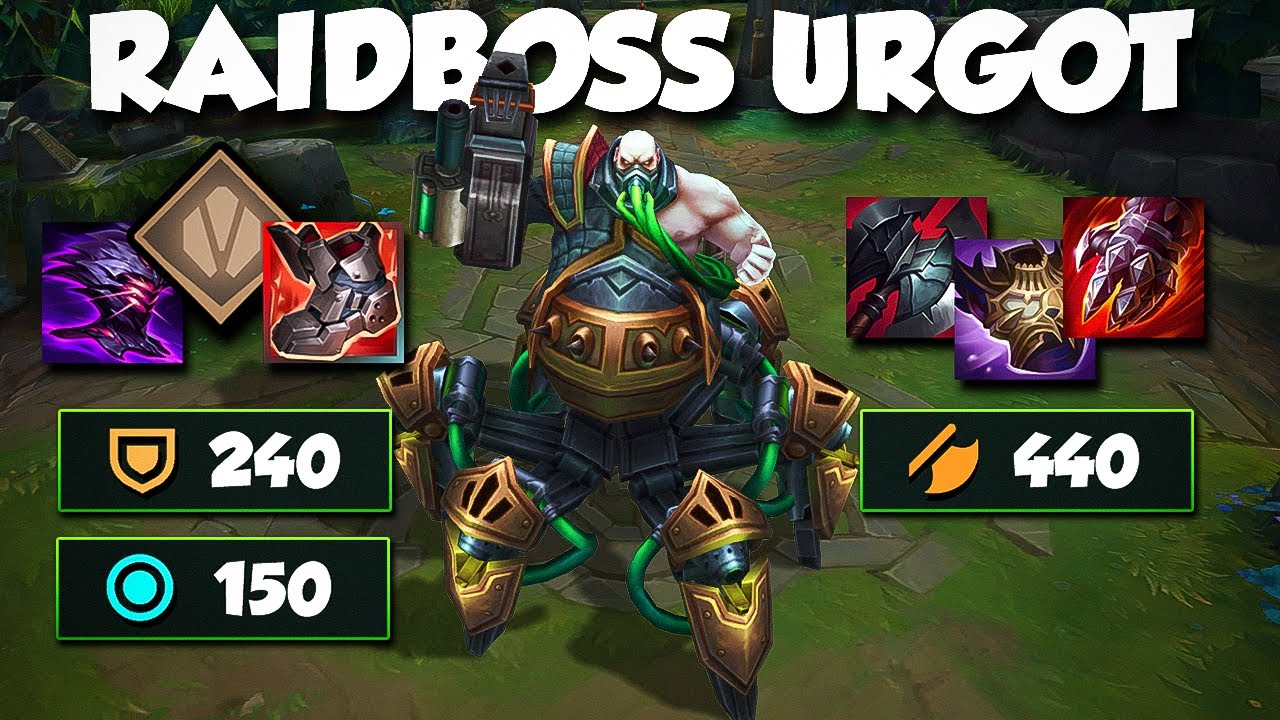 THIS RAIDBOSS URGOT BUILD IS AMAZING!