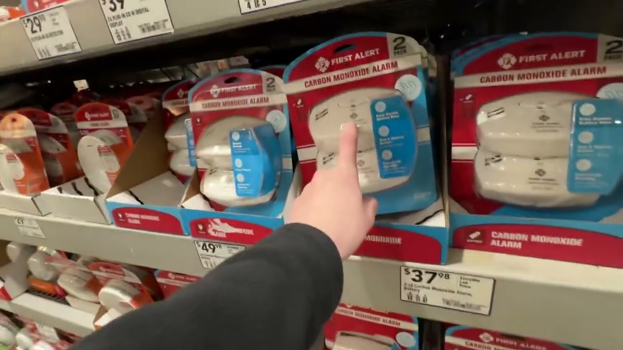 First Alert Smoke & CO Alarms at Lowe’s 4/11/25