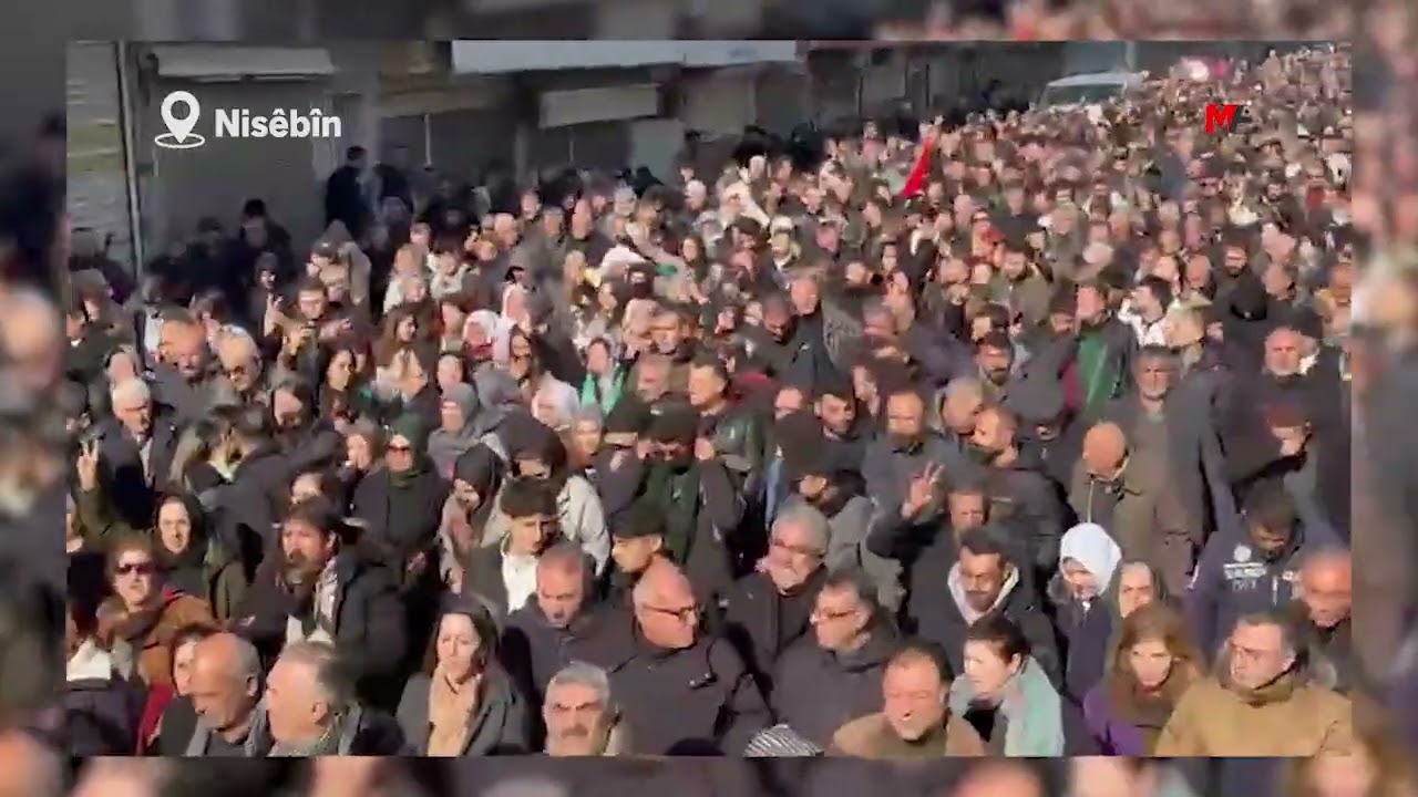 NIS&Ecirc;B&Icirc;N&rsquo;DE HALK QAMIŞLO SINIRINI Y&Uuml;R&Uuml;YOR