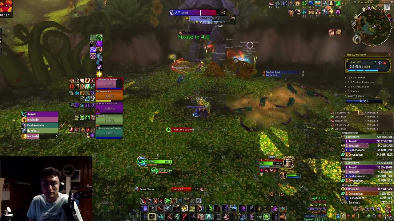 +29 Everbloom Fortified BM Hunter PoV
