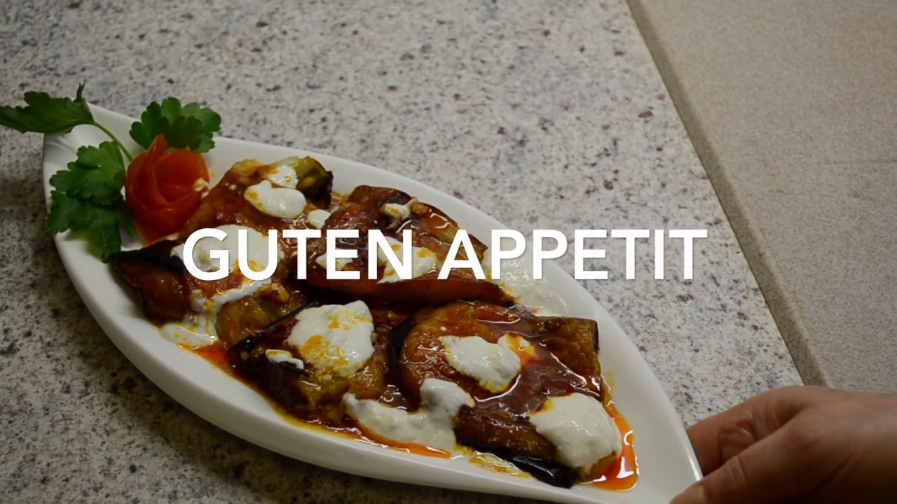 Boorani Banjaan | gebratene Auberginen | Afghanische K&uuml;che