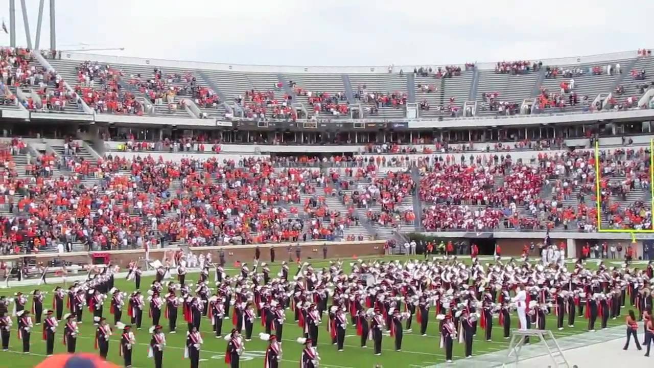 2009 Pregame Show by the UVA Cavalier Marching Band