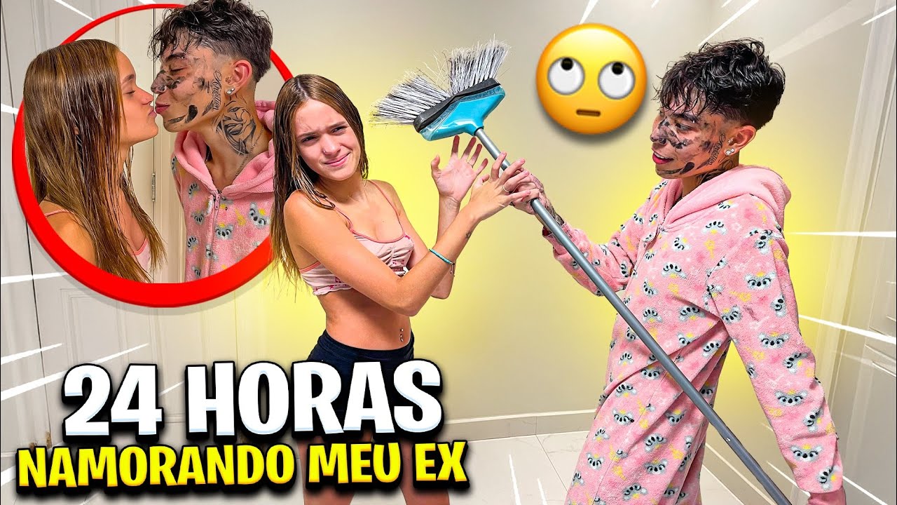 NAMORANDO MEU EX POR 24 HORAS!! *tivemos uma recaída*