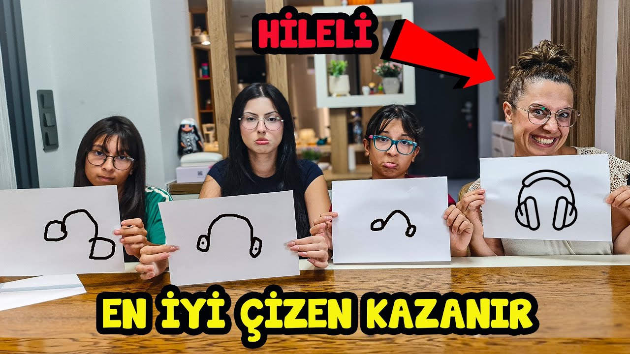 ÖDÜLLÜ EN İYİ ÇİZEN KAZANIR | HİLE | ÖDÜL İPTAL !! |  CHALLENGE ! EYLÜL LAL