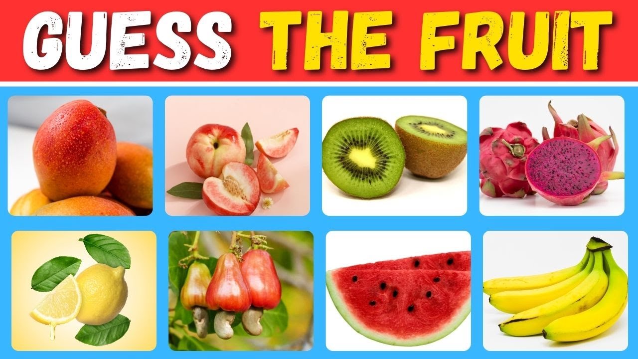 Guess The Fruit in 3 seconds | I Bet You Don’t Know The Last 10 Fruits! 🍉 THREE LEVELS