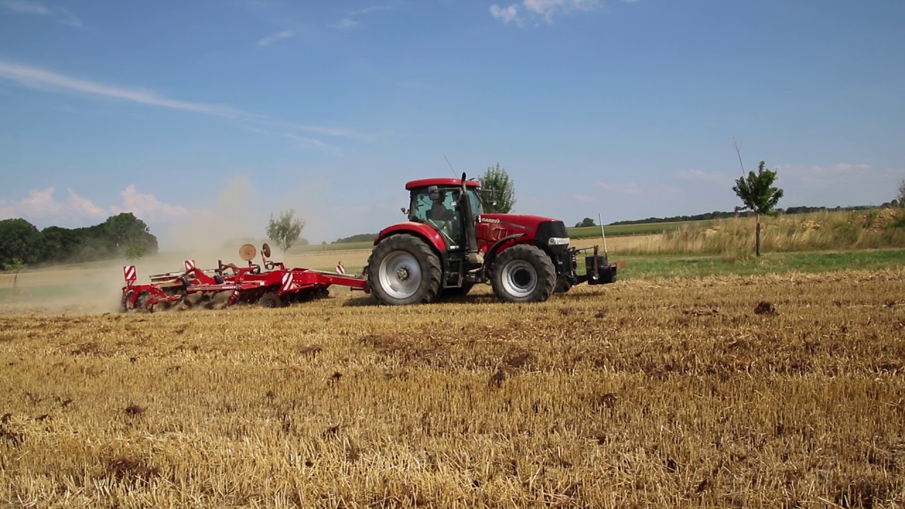 CASE 180 PUMA + TIGER 3 MT HORSCH