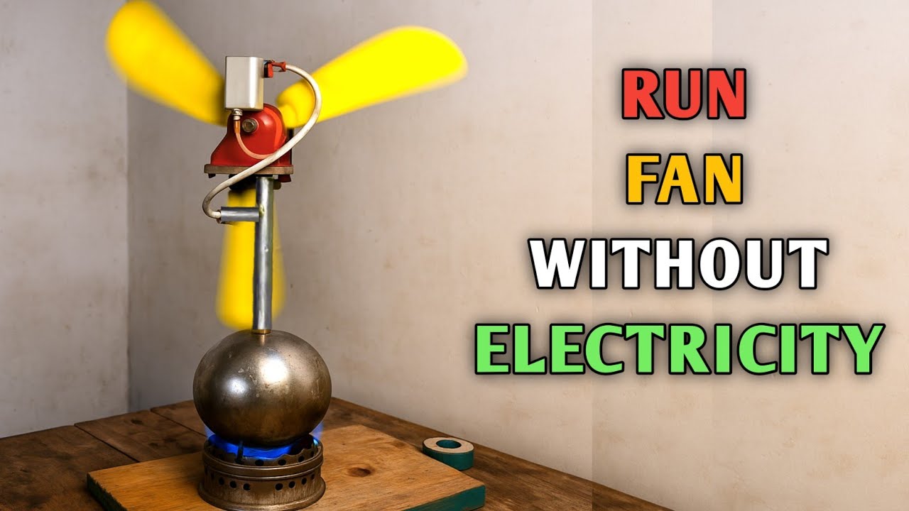 Boiler Se Bhap Nikli Aur Fan Ghoom Gaya! 😲 Steam Power Experiment