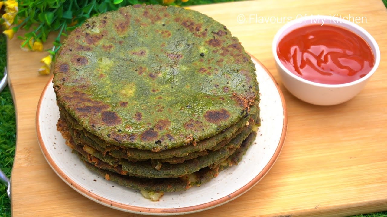 Aloo Palak Paratha Recipe | एकदम डबल होगा पराठों का स्वाद जब बनाएंगे इस नए तरीके से आलू पालक पराठा