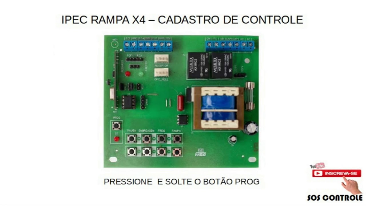 IPEC RAMPA X4 - CADASTRO DE CONTROLE
