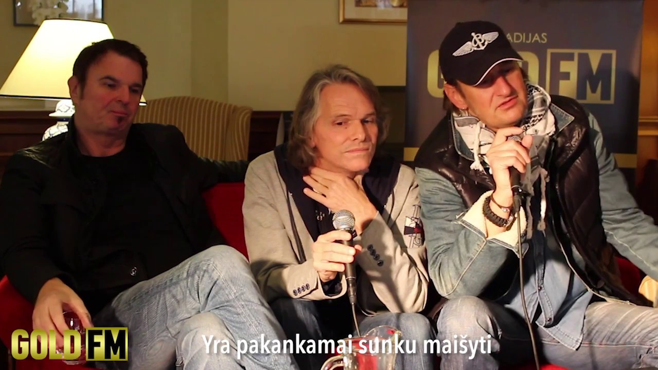 2016 10 15 Gold FM interviu (grupė JOY) (Interview with Austrian band JOY)