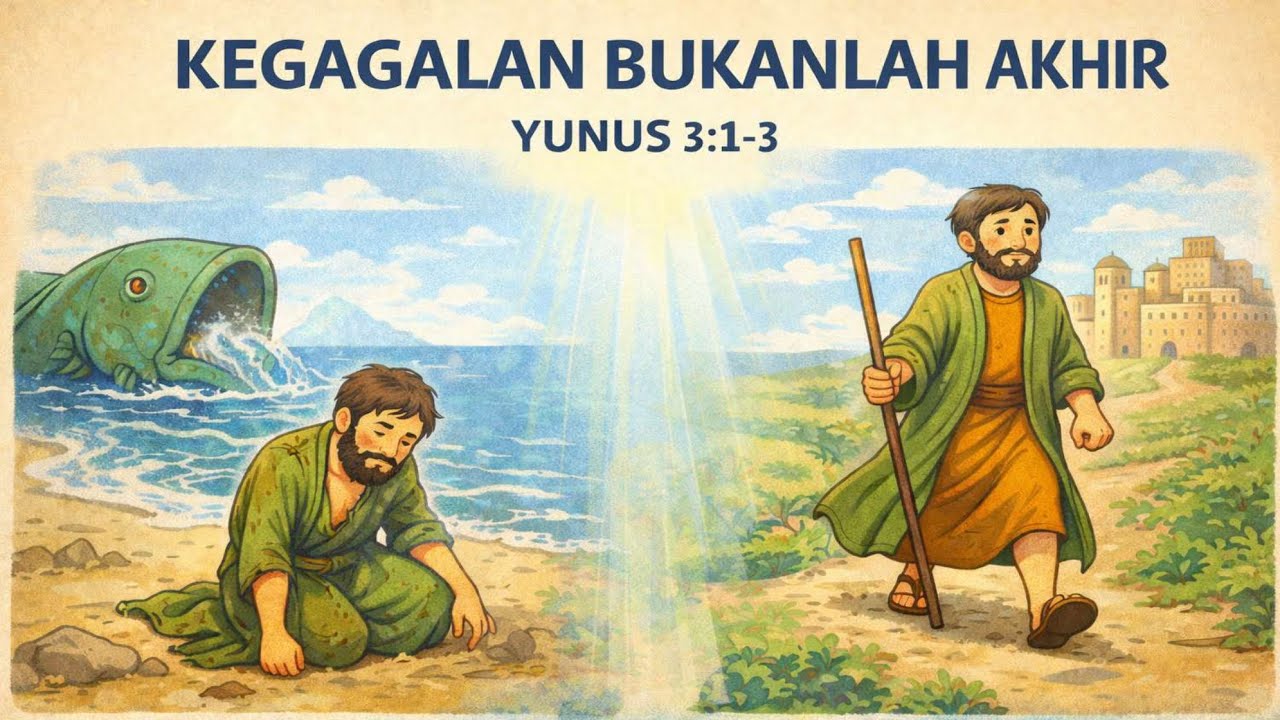 #khotbah KEGAGALAN BUKANLAH AKHIR #renungan #inspirasi #motivasi #sahabatkasihpersaudaraan