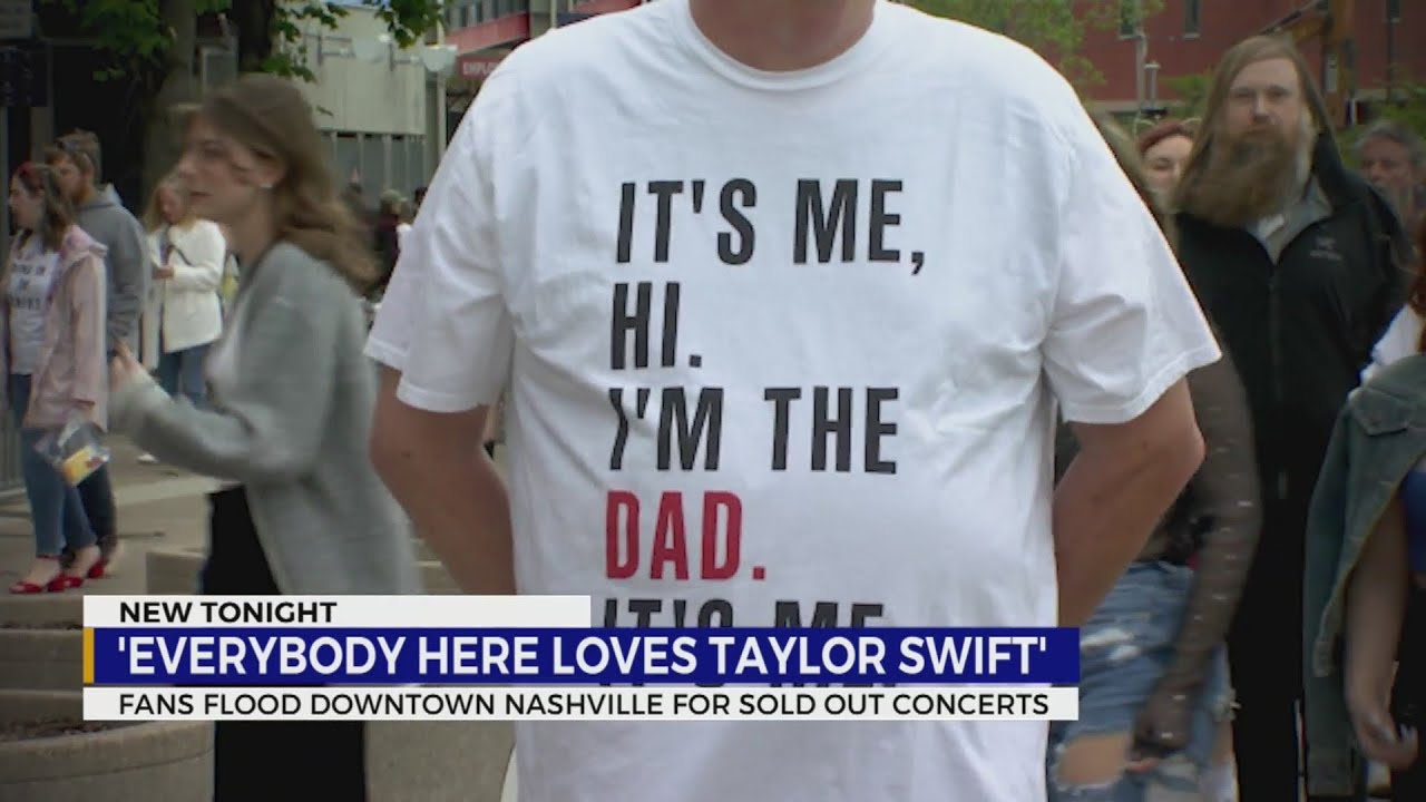 Dads take daughters to Taylor Swift concert