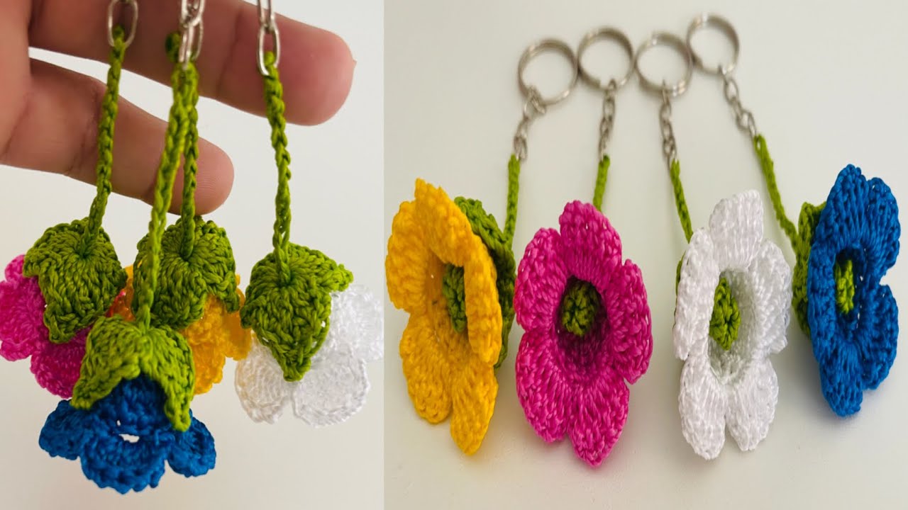 Chaveiro de crochê/crochet keyring