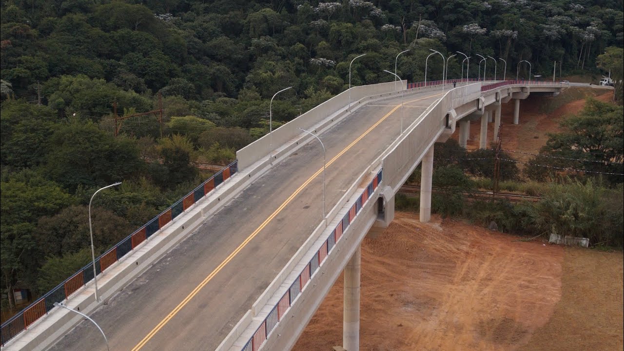 Inauguração do novo viaduto de Francisco Morato