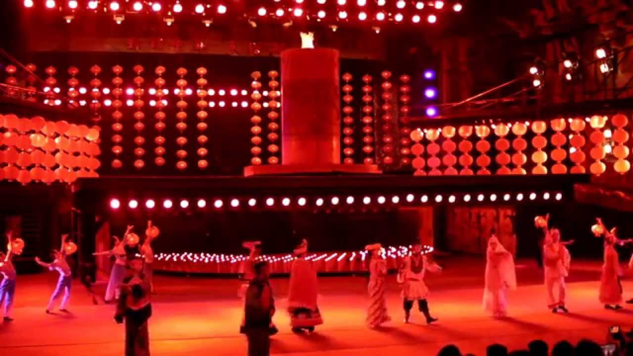 China Folk Culture Village Night Show - HD - Mar 2014