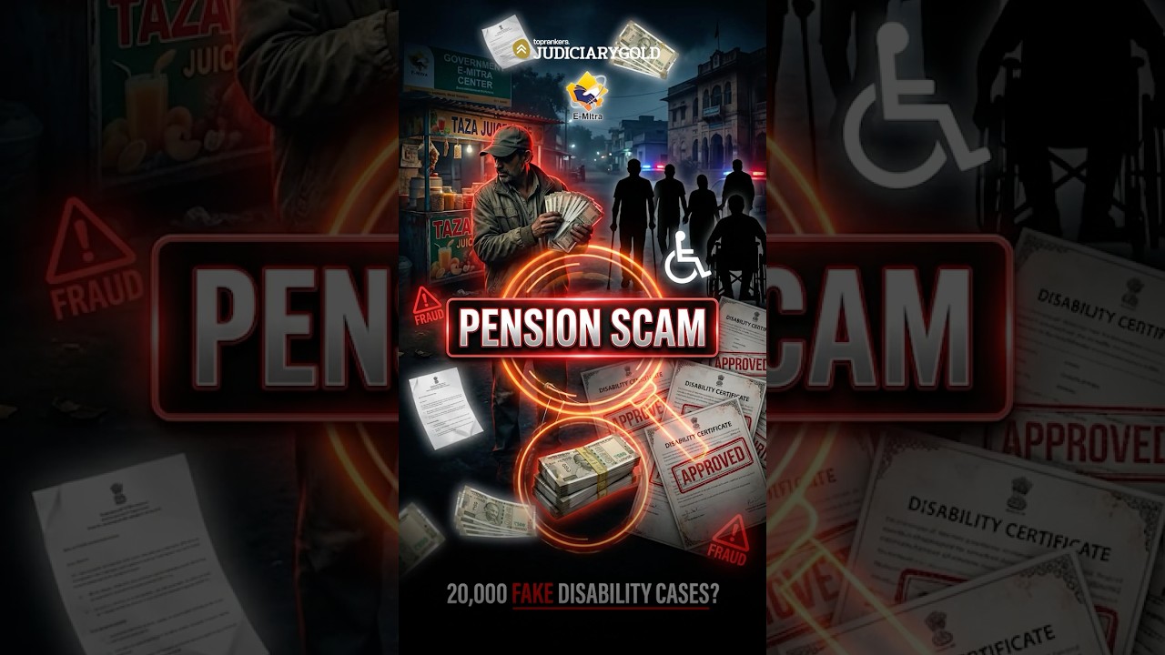 20,000 People &ldquo;Disabled&rdquo; in One Village? 😥 Shocking Rajasthan Government Pension Scam 😨👇
