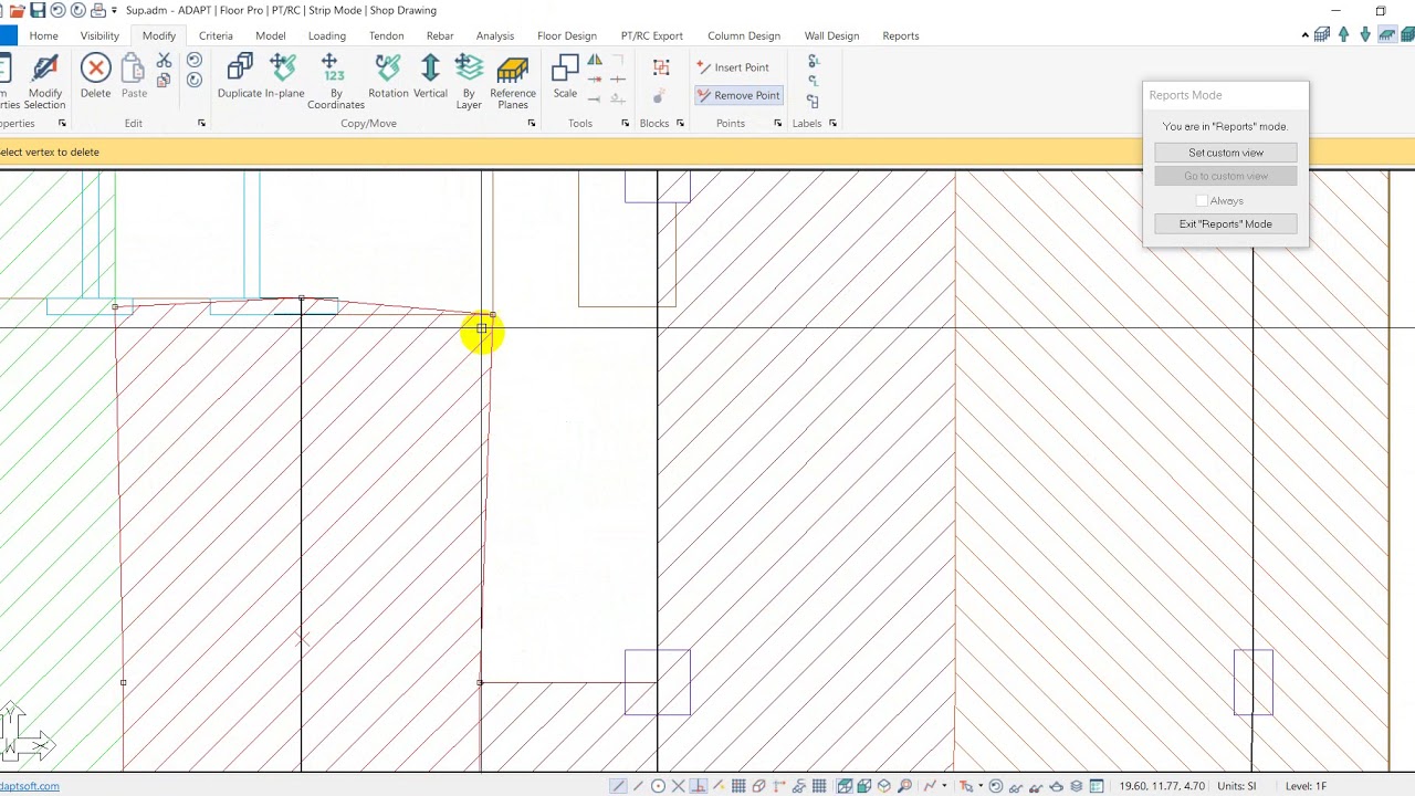 How to create design strips in ADAPT-Builder (5)