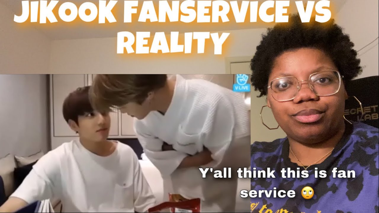 Фансервис JIKOOK против реальности *Реакция*