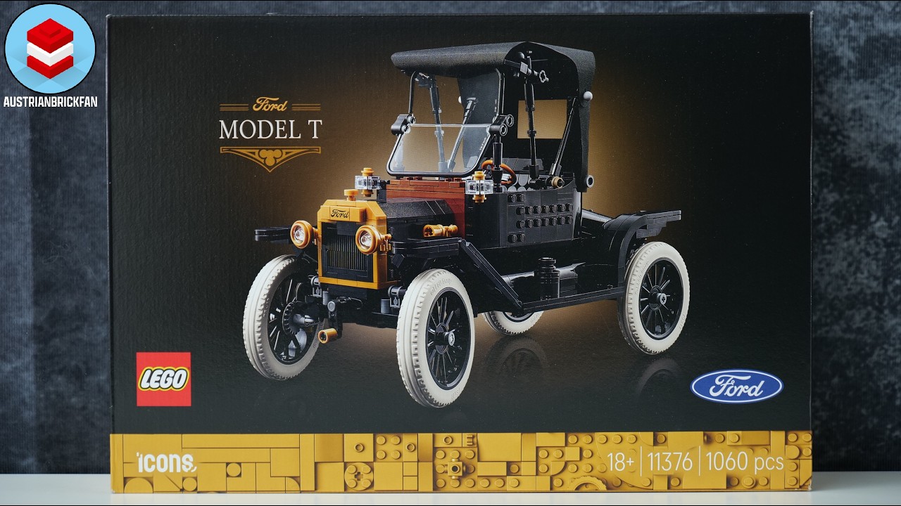 LEGO Icons 11376 Ford Model T &ndash; recenzja LEGO Speed ​​Build