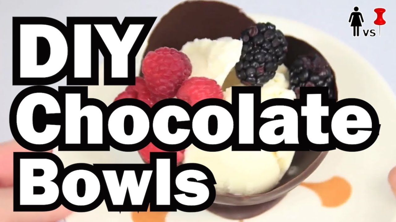 DIY Chocolate Bowls, Corinne VS Pin #8, Pinterest Test