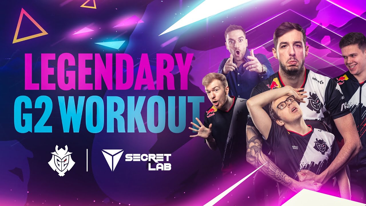 Legendary G2 Workout | kennyS, CTZN, AmaNEk & Pengu