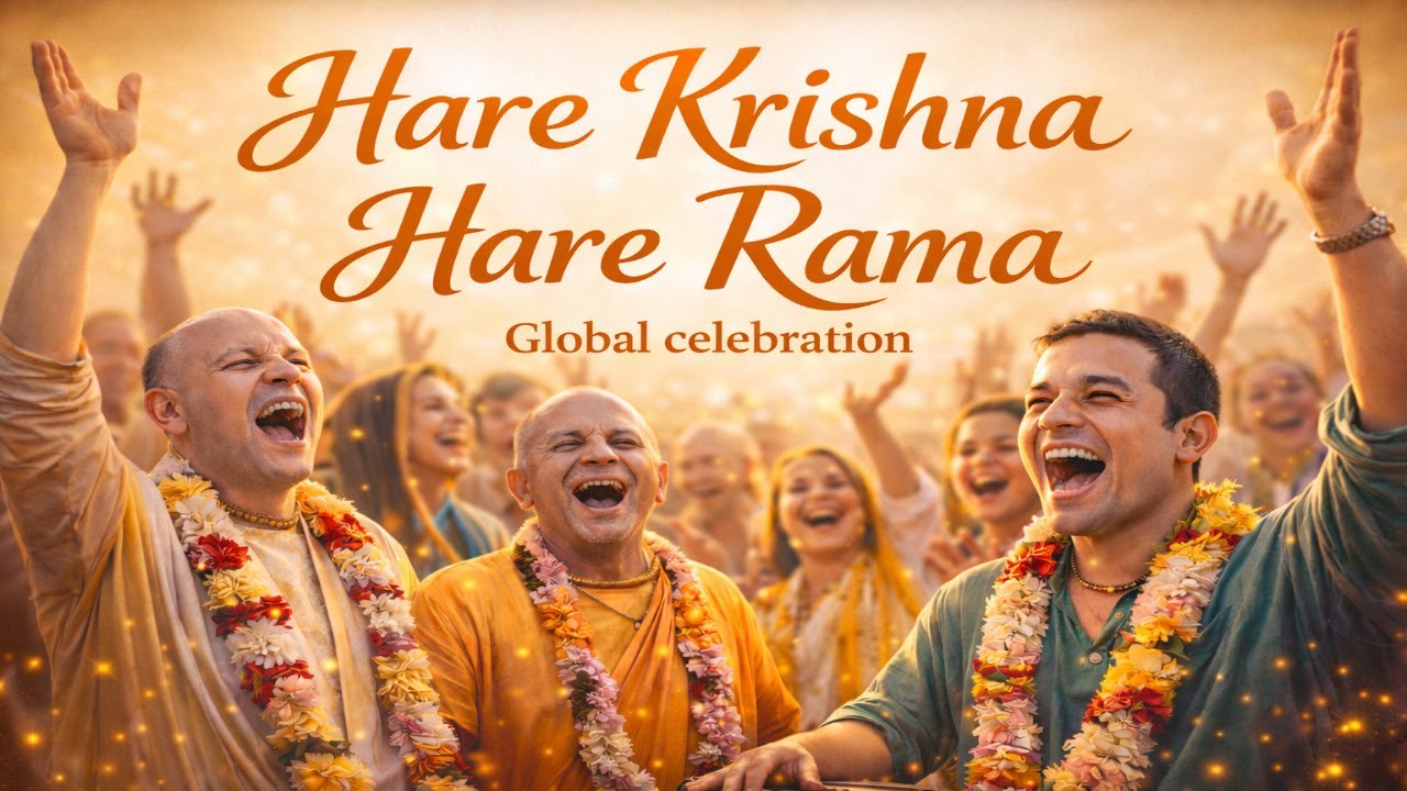 Hare Krishna Hare Rama | Global Celebration 🌍 | ISKCON Kirtan