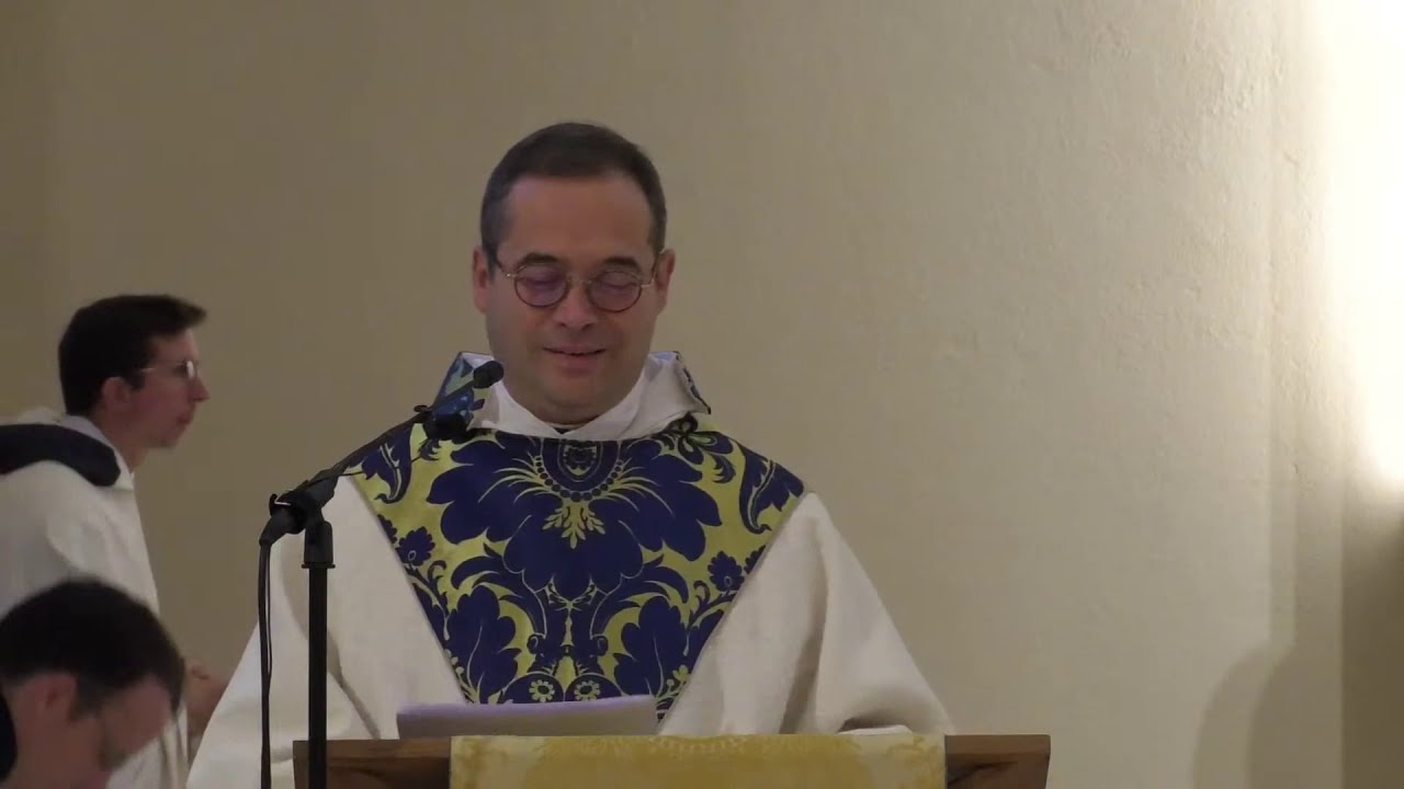 Présentation de la Bienheureuse Vierge Marie - don Paul Préaux - Homélie