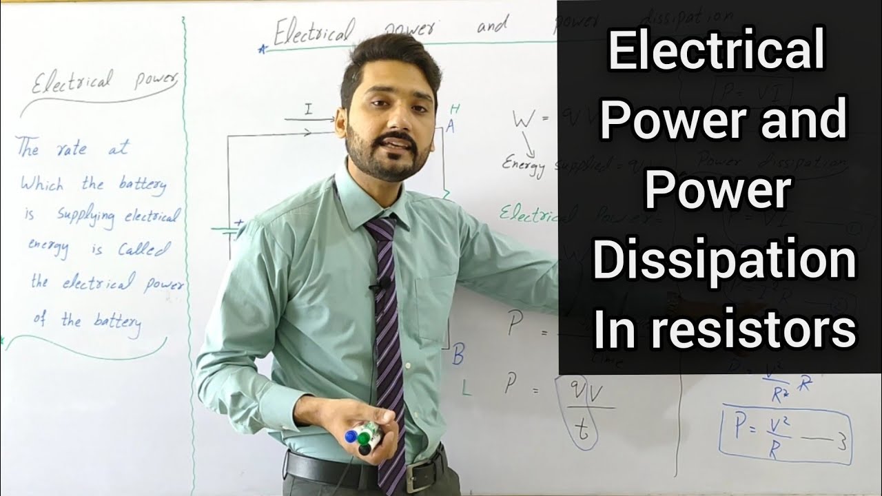 Electrical power and power dissipation in resistors in Urdu | 12th class physics | phy ka safar