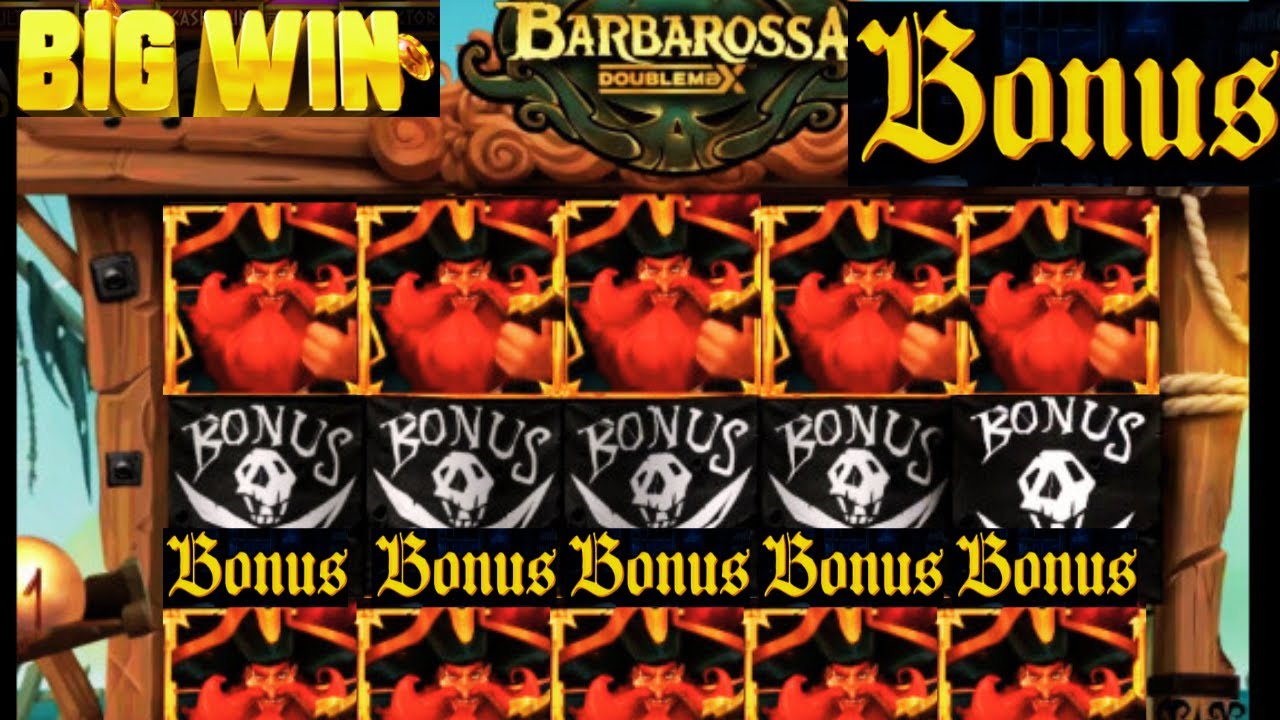 BIG WIN on Barbarossa Slot! 5 Bonus Rounds Unleash Massive Treasure Wins! ⚓💰