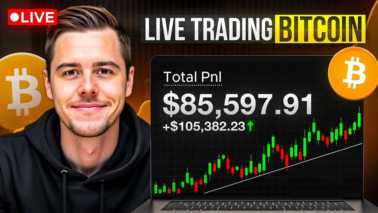 🚨 KRYPTO: Bitcoin am Wendepunkt oder doch FAKE Bewegung? | LIVE Trading