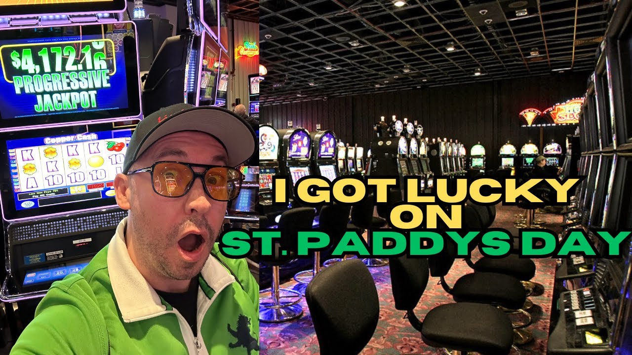 Vernon Downs NY Casino Tour & St. Patrick's Day Gambling | Slot Squad's Hoagie's First Visit