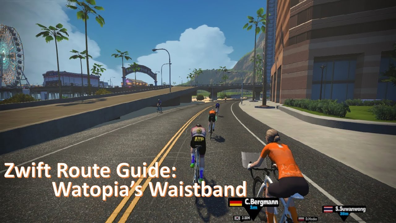 Zwift Route Recon: Watopia's Waistband