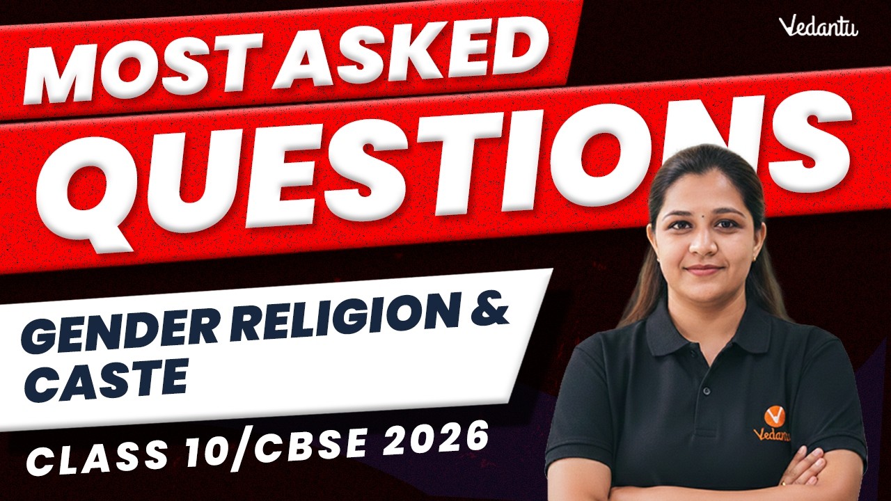 Gender Religion and Caste | Most Asked Questions | Class 10 SST | CBSE 2026 | Suba Ma'am
