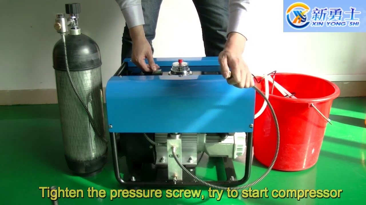 Xinyongshi  compressor 4500 psi (31.5 MPA)  PCP rebuild show
