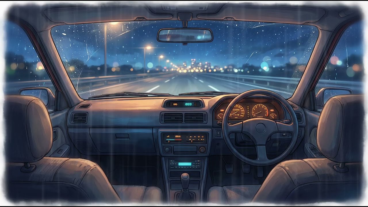 Midnight Drive 🌌 | Lofi Beats for Late Night Thoughts