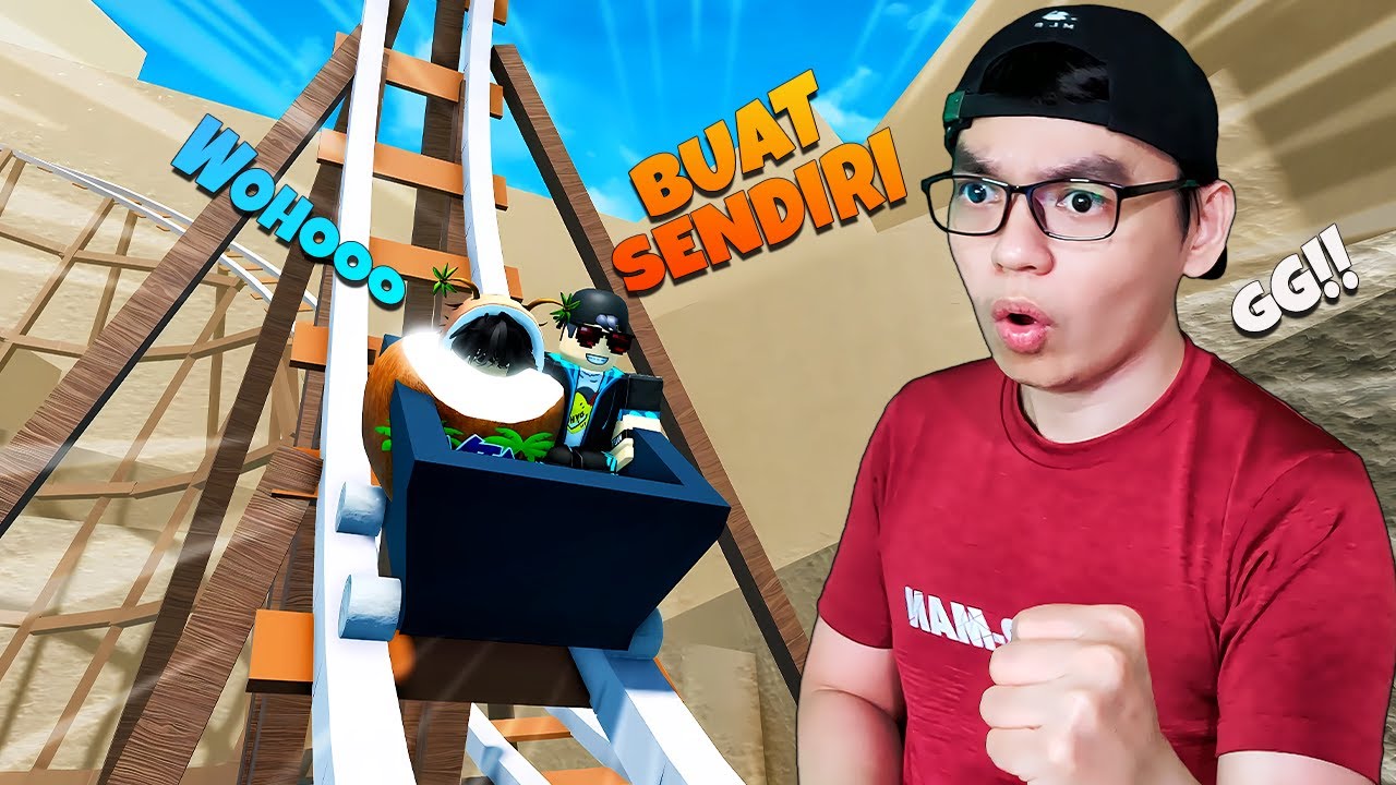 1000% SERU!! Cart Ride Tapi Bisa Buat REL SENDIRI 😍🔥😍