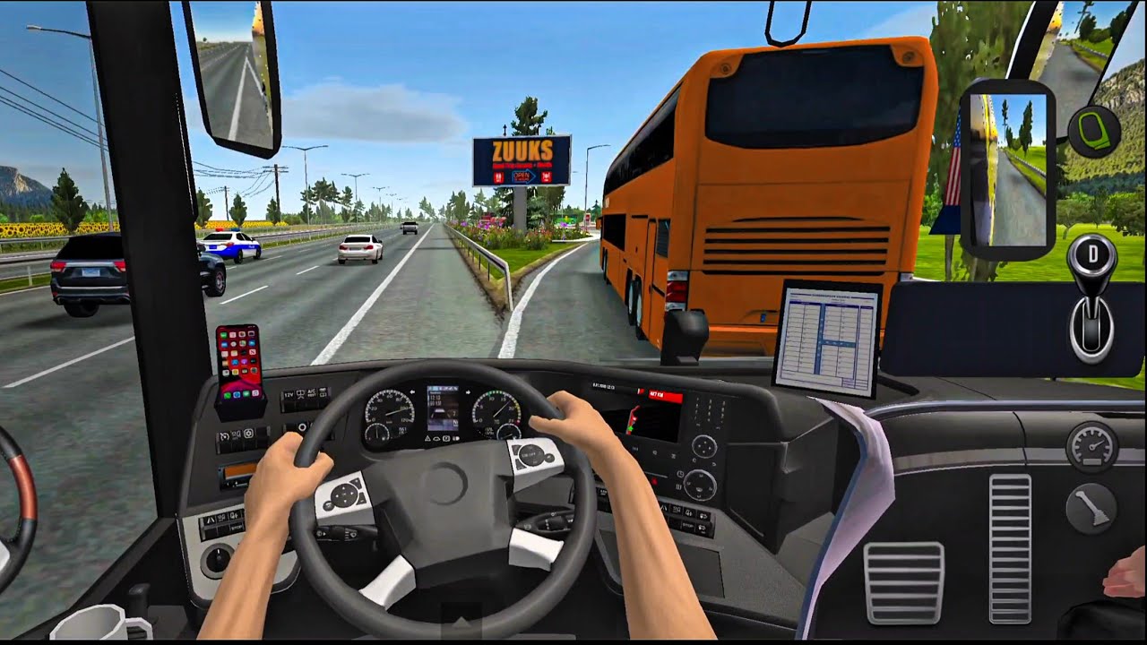 Bus Simulator : Ultimate | Highway Driving | Zuuks | Mobile Gameplay #androidxim