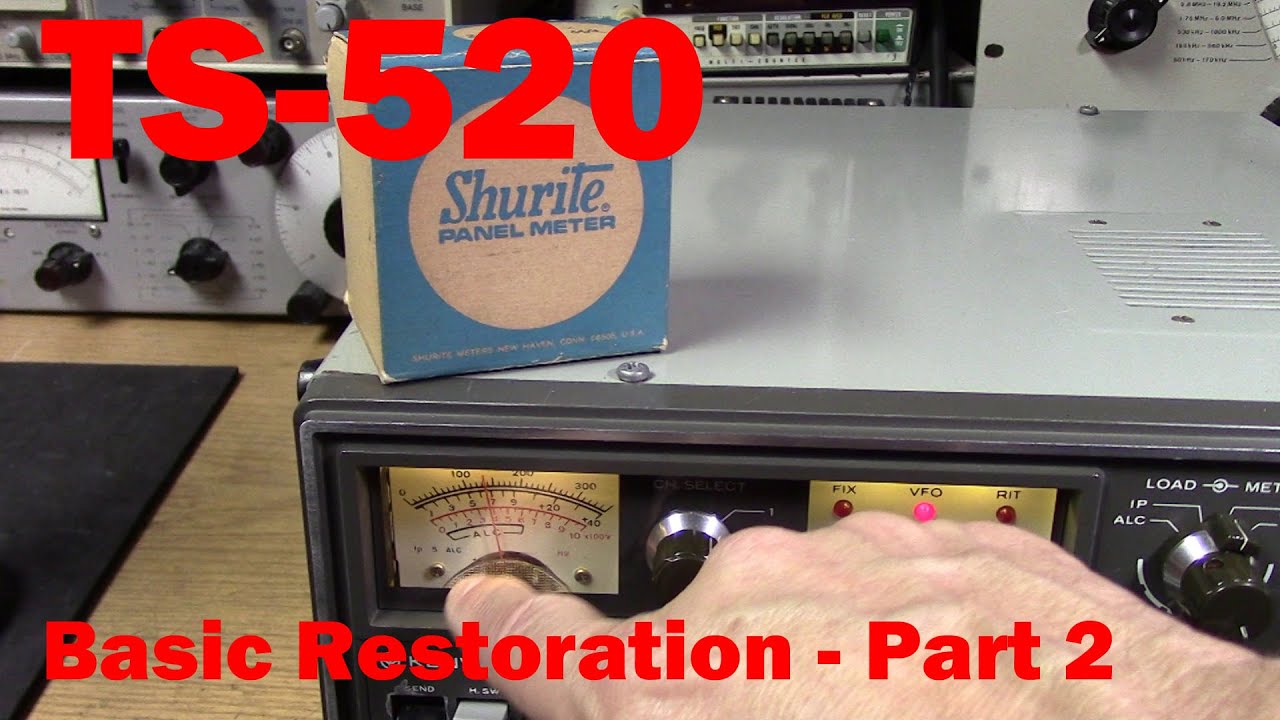 TS-520 Basic Restoration - Part 2