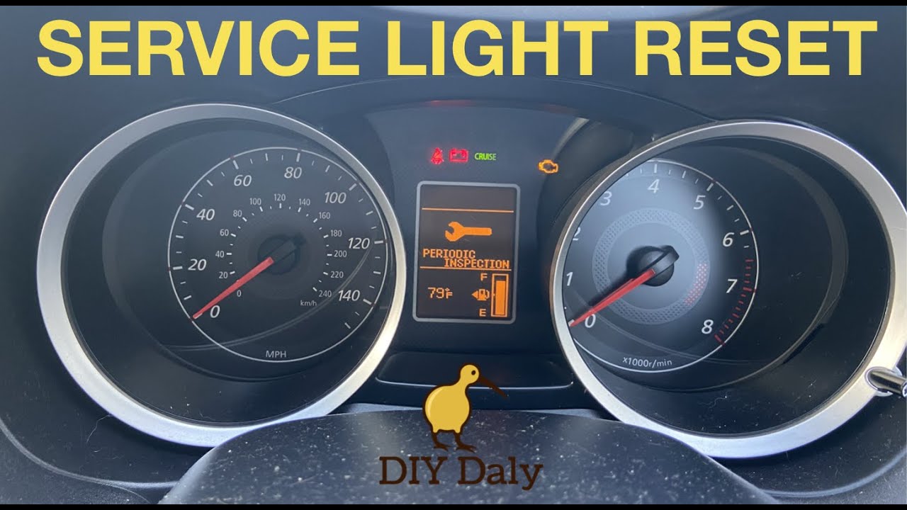 How to reset Mitsubishi Lancer Service Light